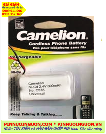 Pin điện thoại bàn không dây C373-AA600mAh-2.4V chính hãng |Camelion Đức hàng có sẳn - Bảo hành 06 tháng
